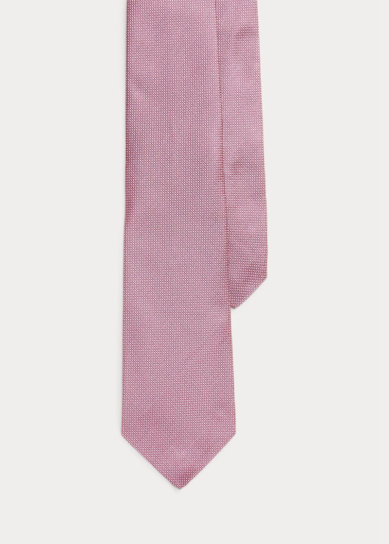 Corbata Polo Ralph Lauren Hombre Pin Dot Silk Chile Rosas FVTIB-8319